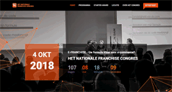 Desktop Screenshot of hetnationalefranchisecongres.nl